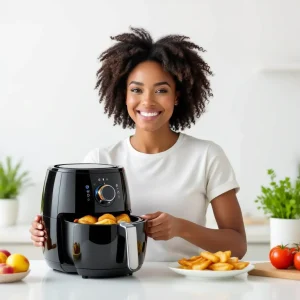 Air Fryer Oven Philips Walita AI551 Avaliada 9 Air Fryer Black & Decker Pro